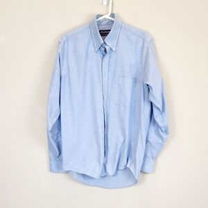 Manhattan Shirtmakers Long Sleeve Button down Men Shirt